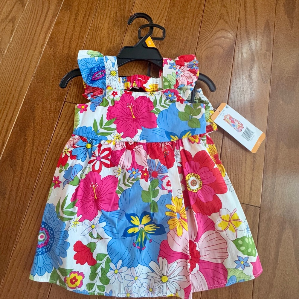 Girls Floral Summer Dress (Size 18M) NWT - Picture 1 of 2